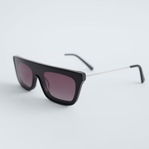 Acetate Shield Sunglasses